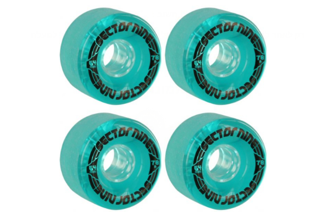 Sector 9 - גלגלים לסקייטבורד 78A בגודל 64MM