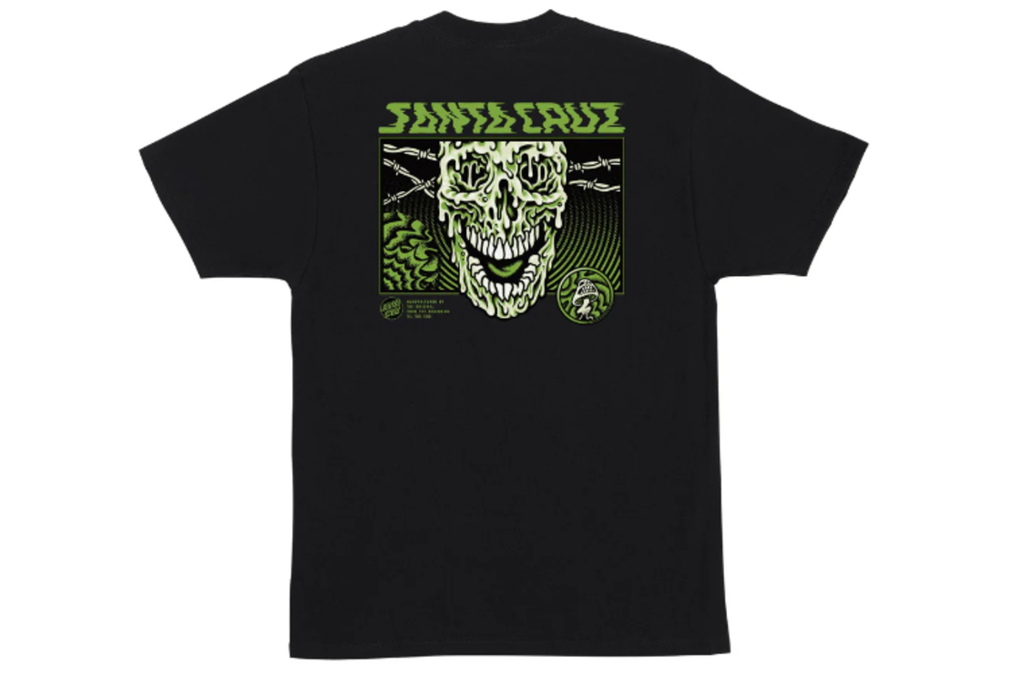 Santa Cruz - טי שירט Toxic Skull