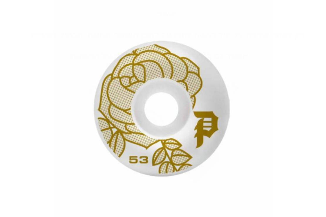 Primitive - גלגלים לסקייטבורד 101A בגודל 53MM