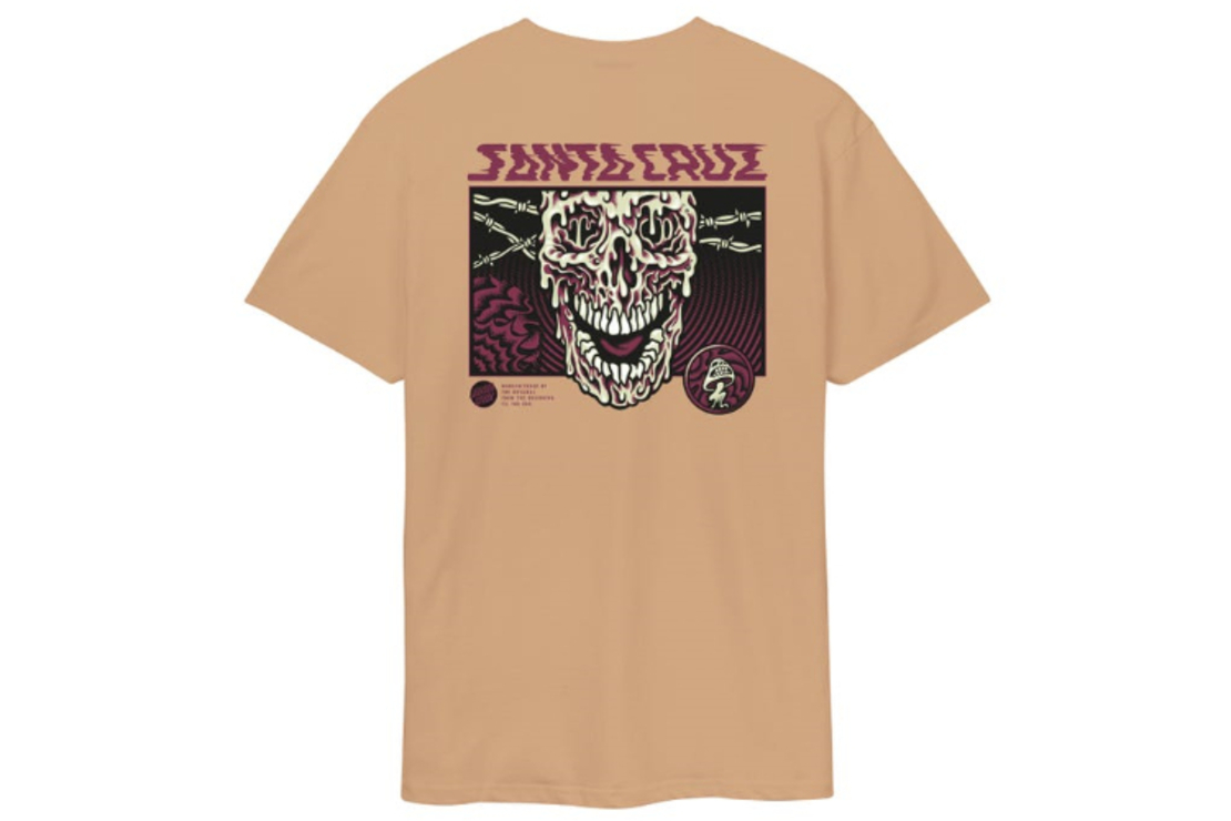 Santa Cruz - טי שירט Toxic Skull