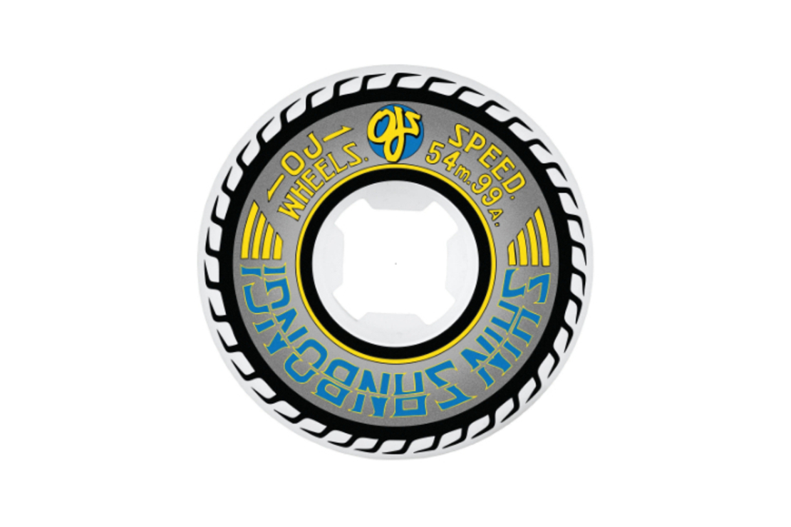 OJ - גלגלים לסקייטבורד 99A בגודל 54MM