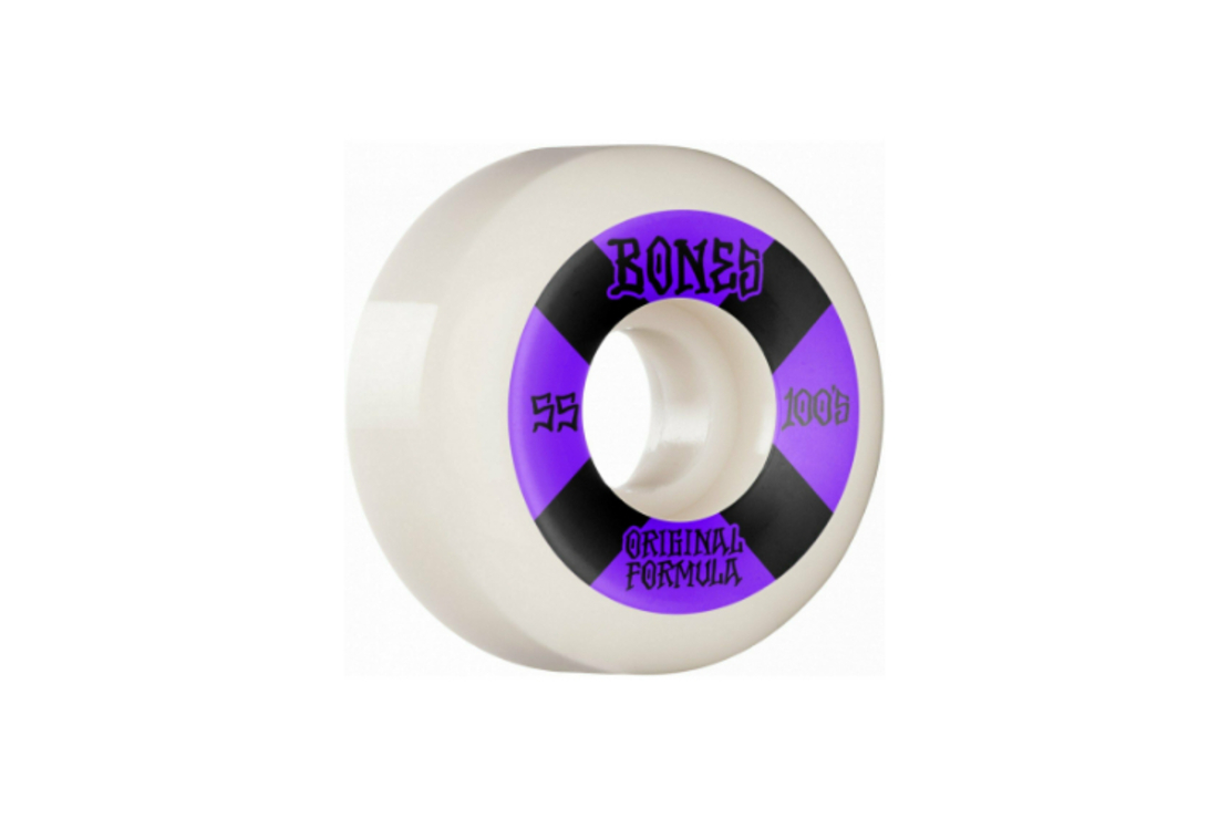 Bones - גלגלים לסקייטבורד 100S OG V5 במידה 55MM