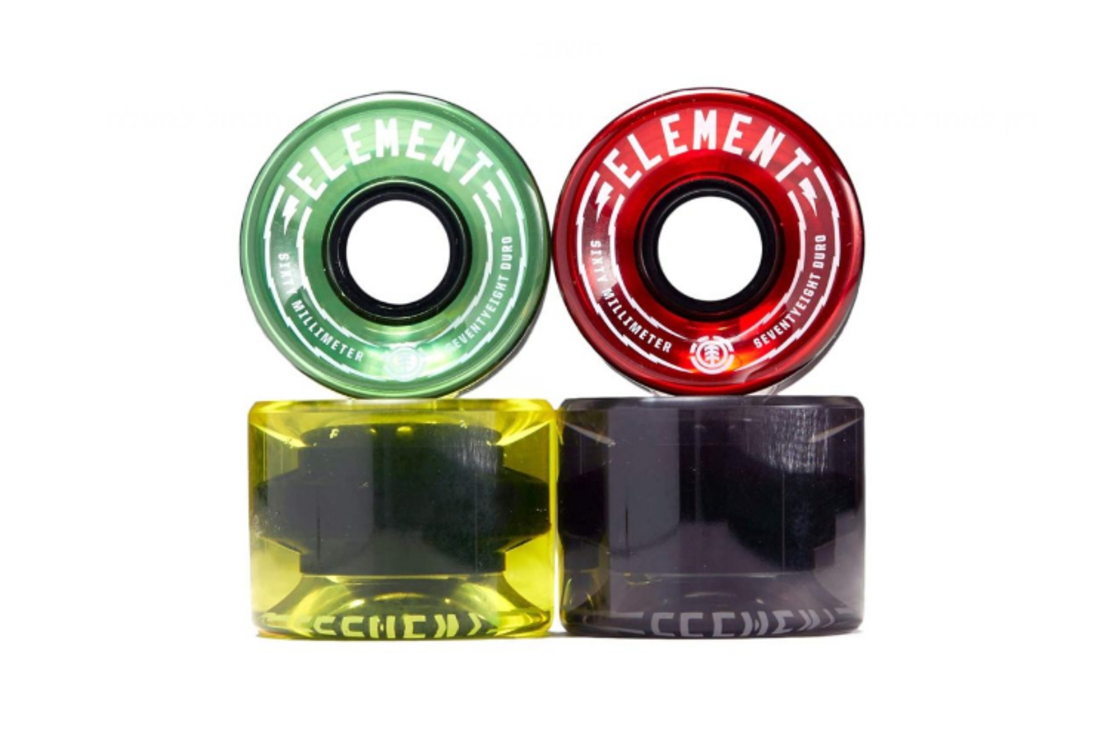 Element - גלגלים לסקייטבורד 78A בגודל 60MM