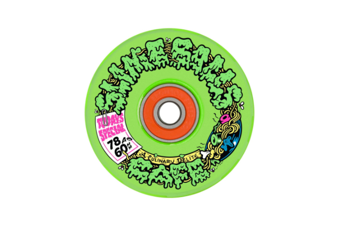 Slime Balls - גלגלים לסקייטבורד 78A בגודל 60MM