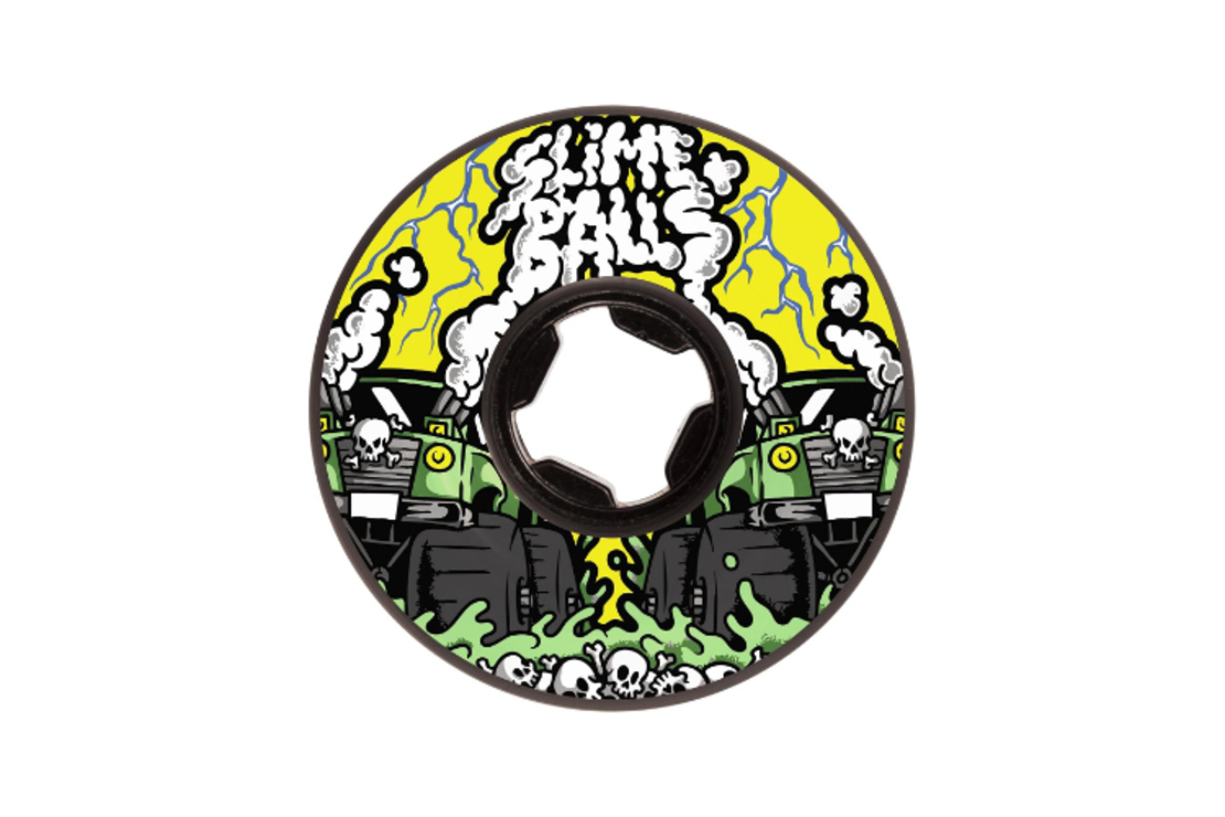 Slime Balls - גלגלים לסקייטבורד 99A בגודל 58MM
