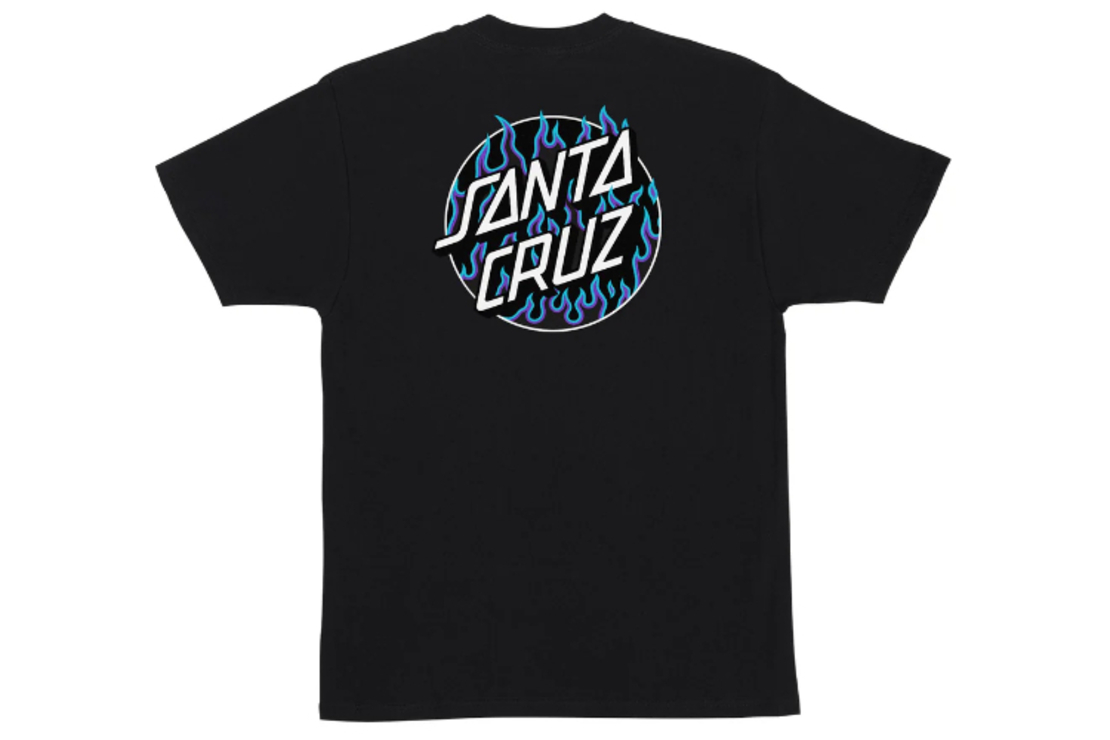 Santa Cruz - טי שירט Thrasher Flame Dot