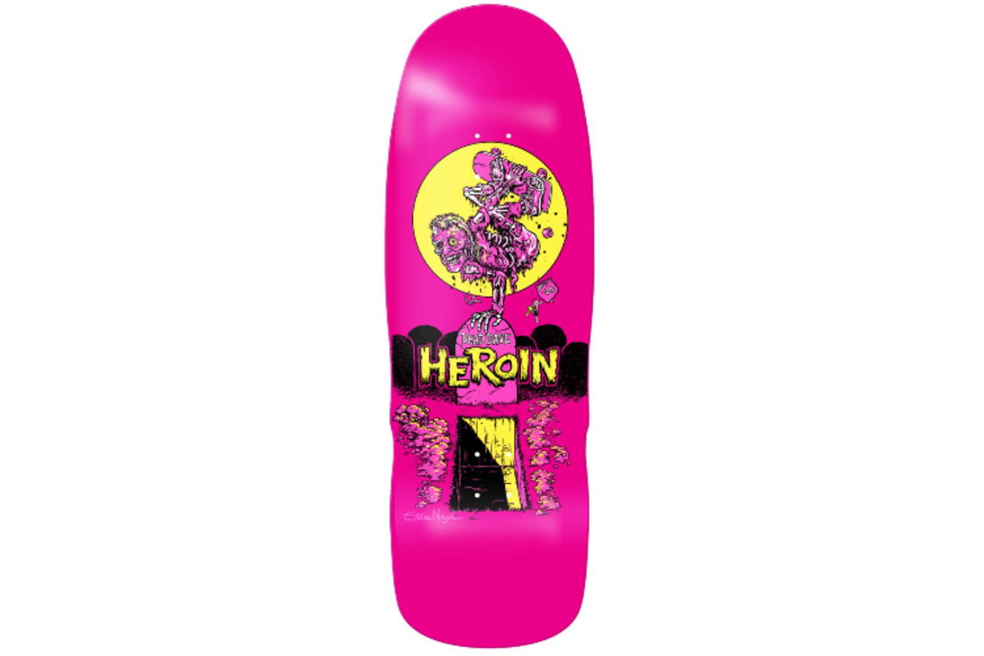 Heroin - קרש Old School לסקייטבורד במידה 10.4