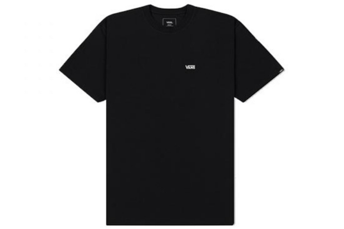 Vans - טי שירט לוגו קטן בשחור