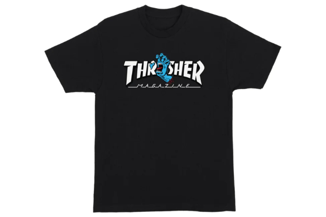 Santa Cruz - טי שירט Thrasher Screaming Logo