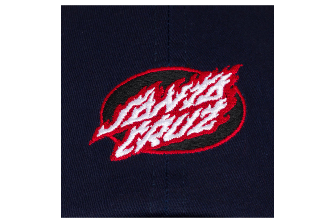 Santa Cruz - כובע Strapback דגם Flame Dot