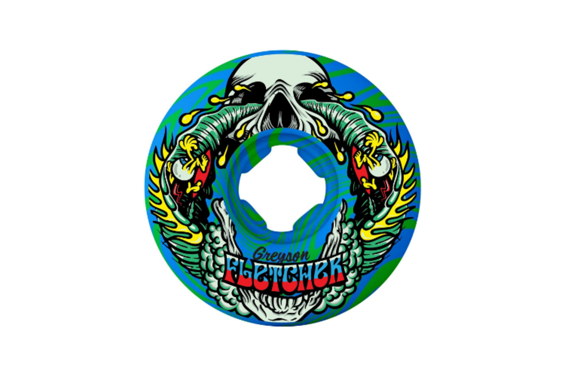 Slime Balls - גלגלים לסקייטבורד 99A בגודל 54MM