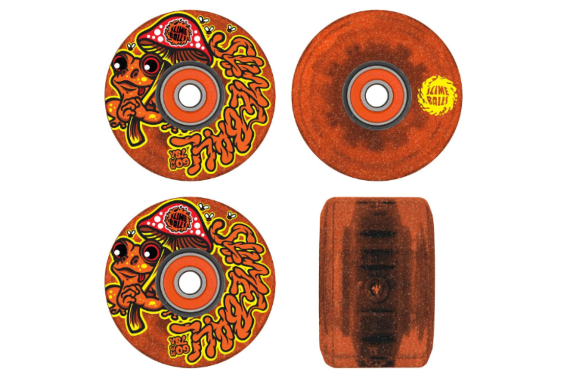 Slime Balls - גלגלים לסקייטבורד 78A בגודל 60MM
