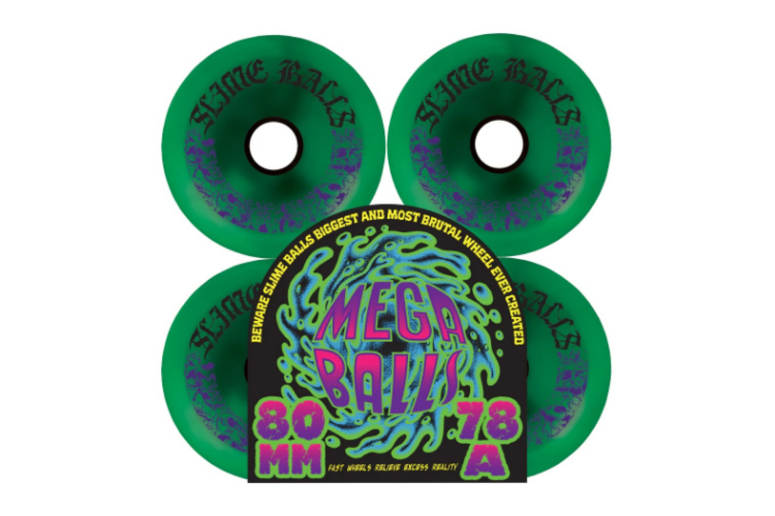 Slime Balls - גלגלים לסקייטבורד 78A בגודל 80MM