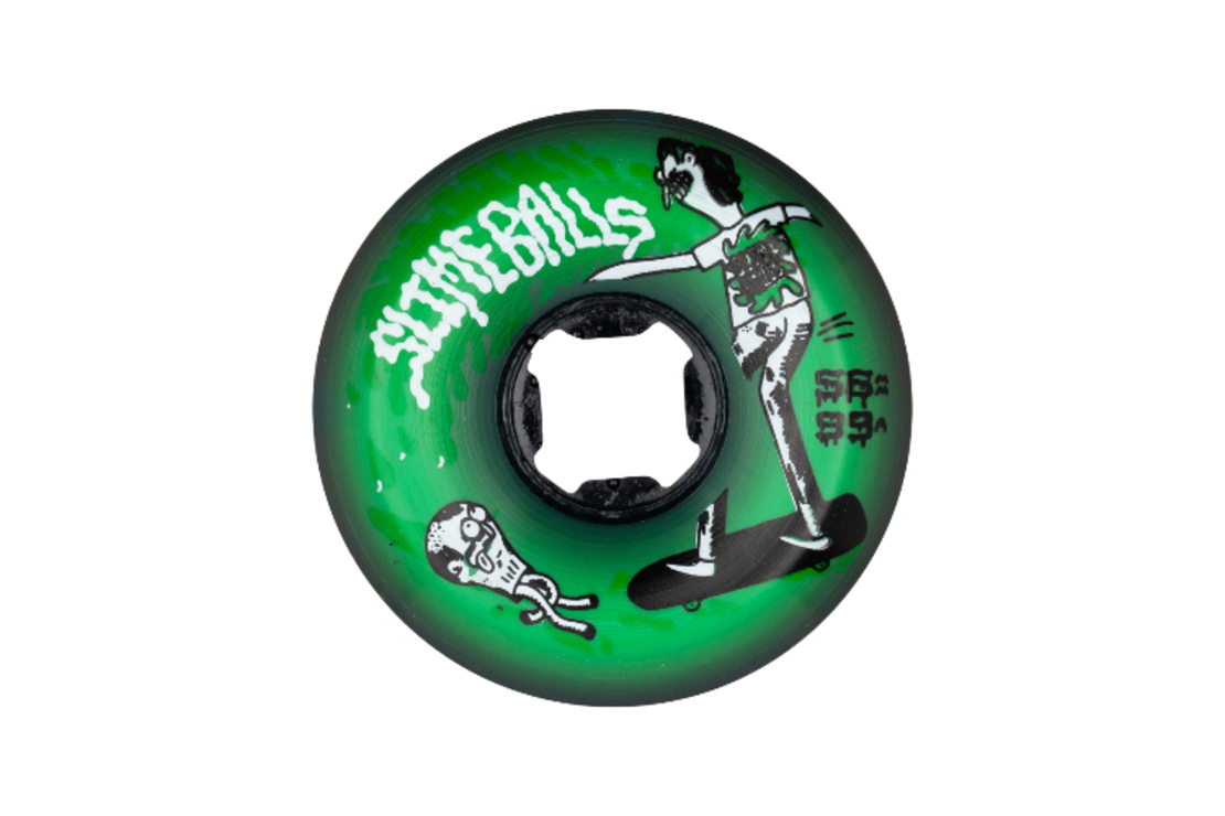 Slime Balls - גלגלים לסקייטבורד 99A בגודל 56MM