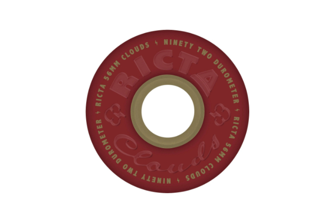 Ricta - גלגלים לסקייטבורד 92A בגודל 56MM