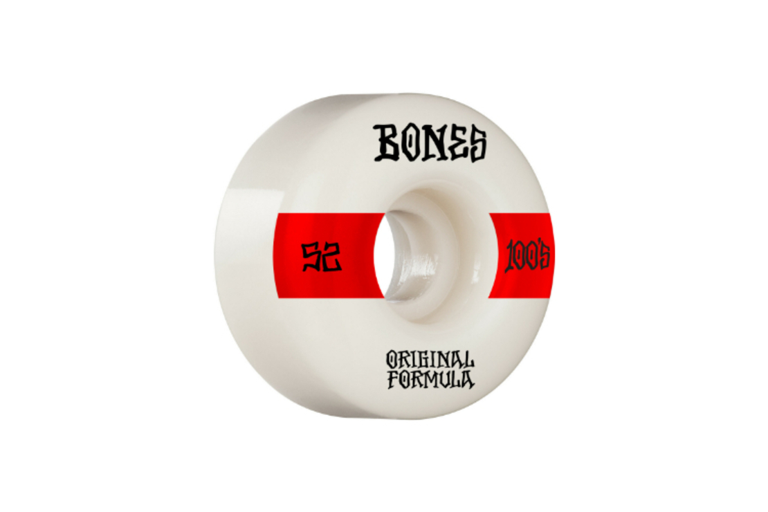 Bones - גלגלים לסקייטבורד 100S OG V4 במידה 52MM