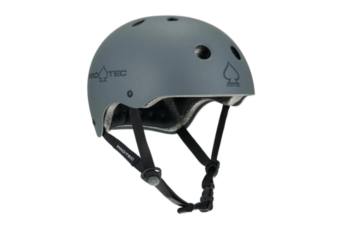 Protec - קסדה קלאסית אפורה