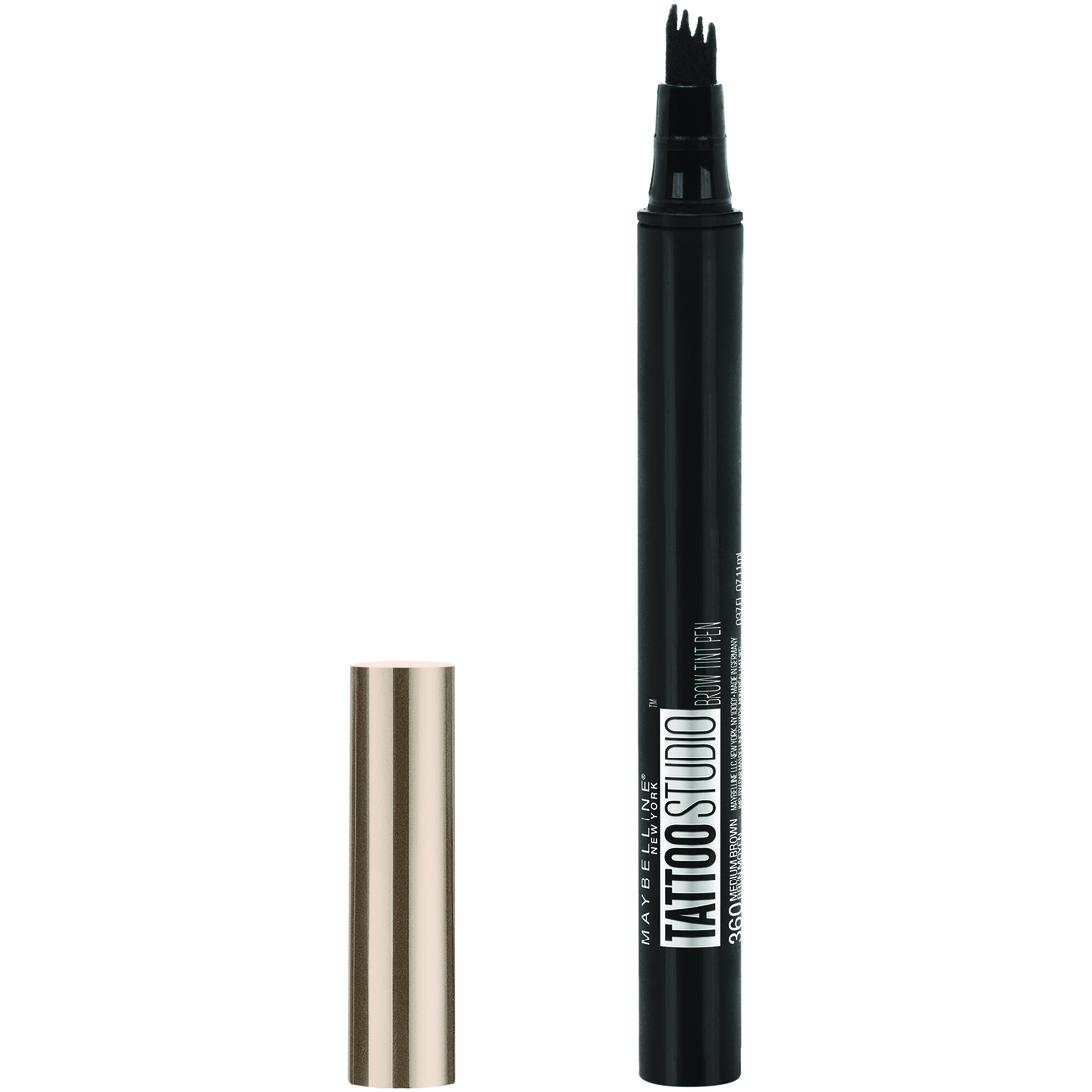 מייבלין/maybelline -עיפרון גבות בראו טאטו גוון 110 שחור