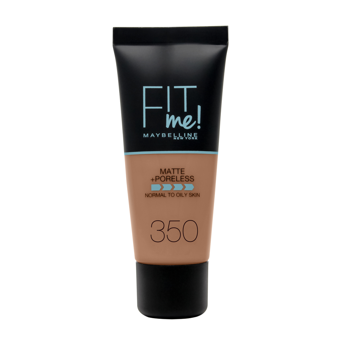 מייק אפ FIT ME! MATTE AND PORELESS גוון 350 Caramel