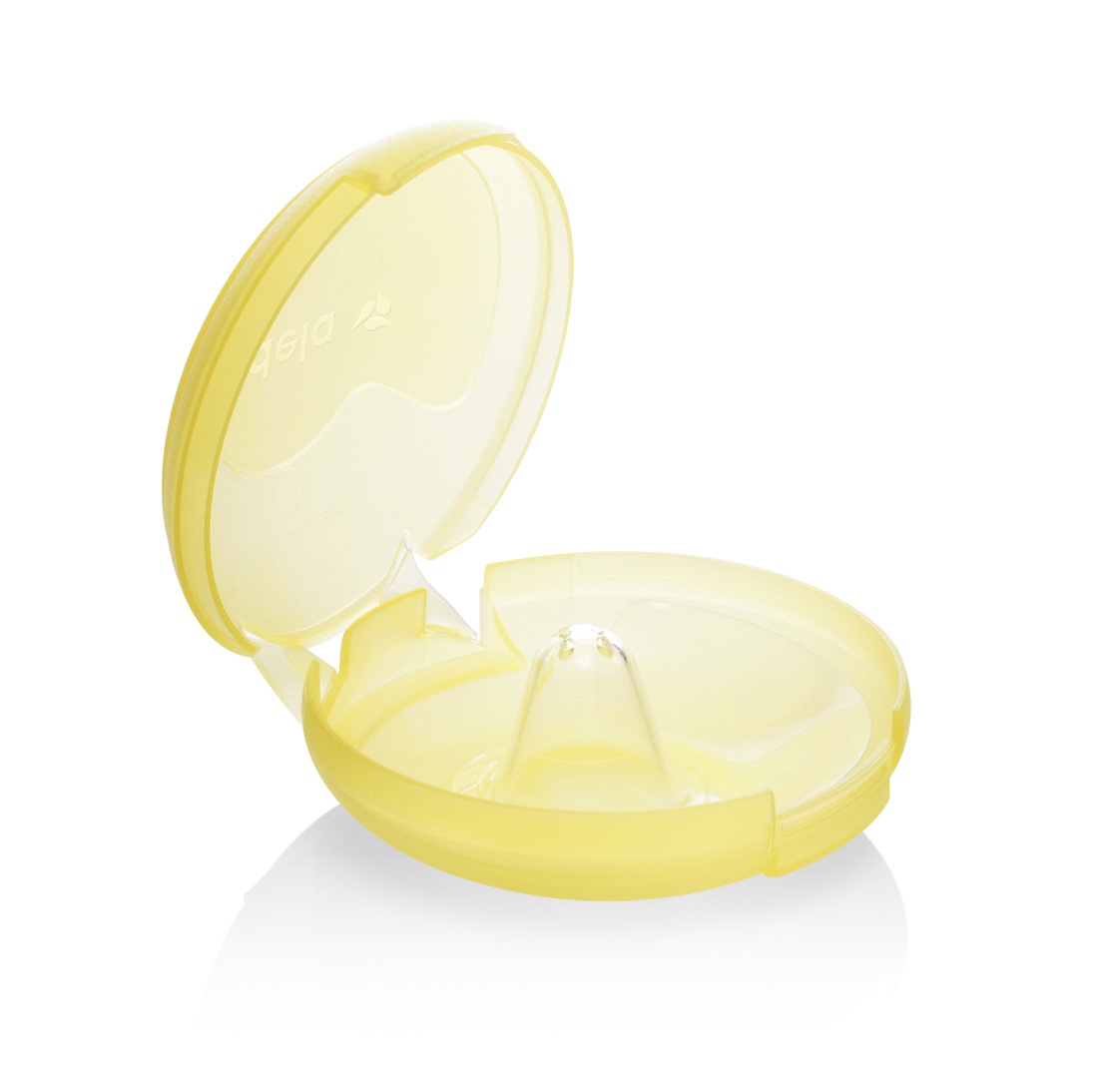 MEDELA / מדלה - מגיני פטמה + קופסת אחסון מידה M (2 יחידות).