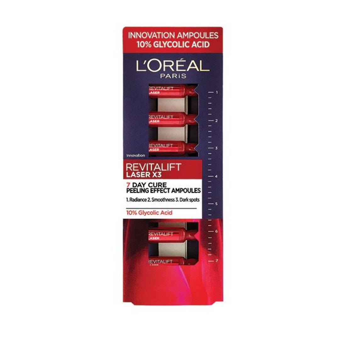 LOREAL paris / לוריאל פריז - רויטליפט לייזר אמפולות, 50 מ''ל