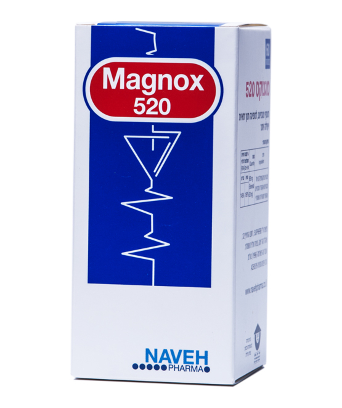 מגנוקס 60 כמוסות- MAGNOX 520 