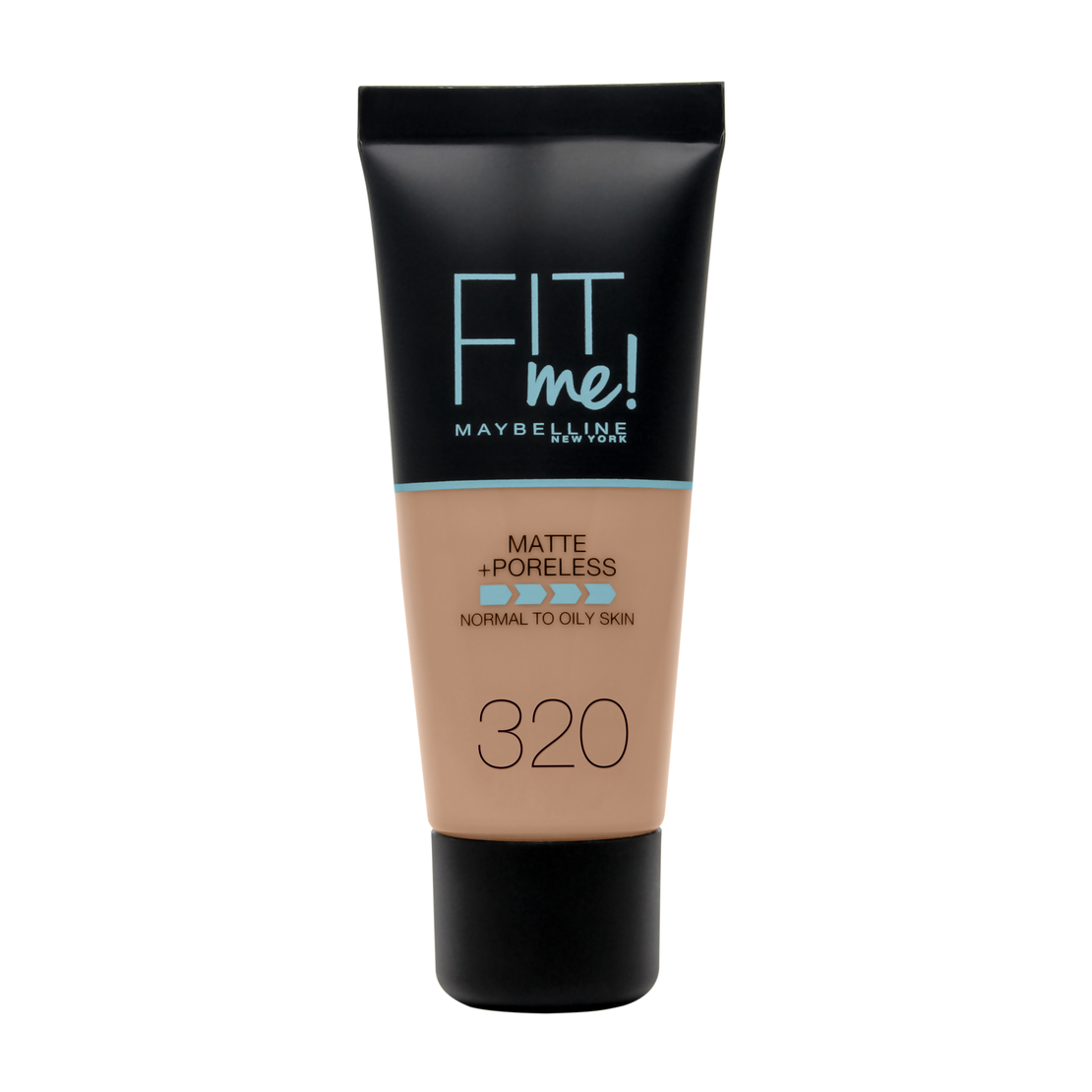 מייק אפ FIT ME! MATTE AND PORELESS גוון 320 Natural tan