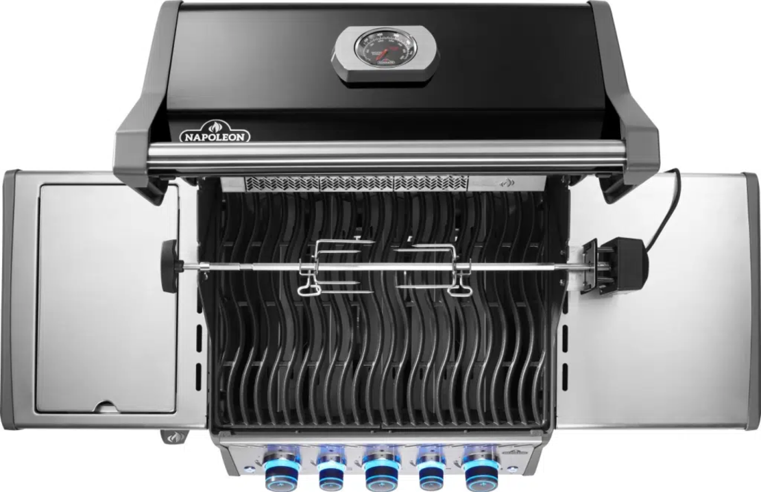 Napoleon Rogue PRO-S 425 RSIB – גריל גז יוקרתי עם מבער אחורי וכירת צד אינפרה אדום