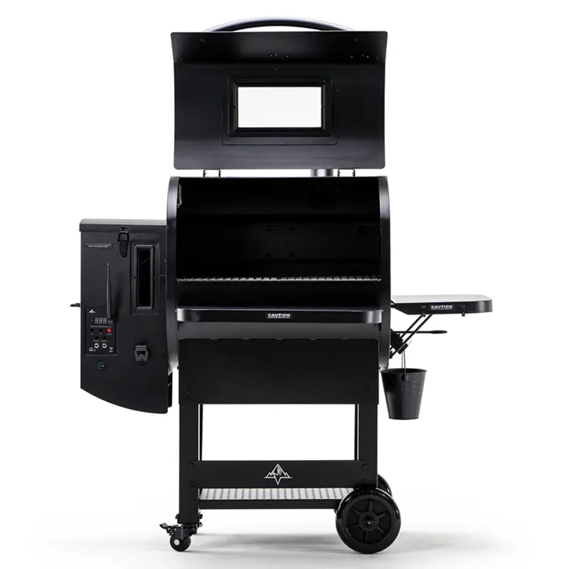 🔥 Green Mountain Grills LEDGE PRIME 2.0 – מעשנת פלט חכמה עם Wi-Fi, שני פרובים ו־AshVac
