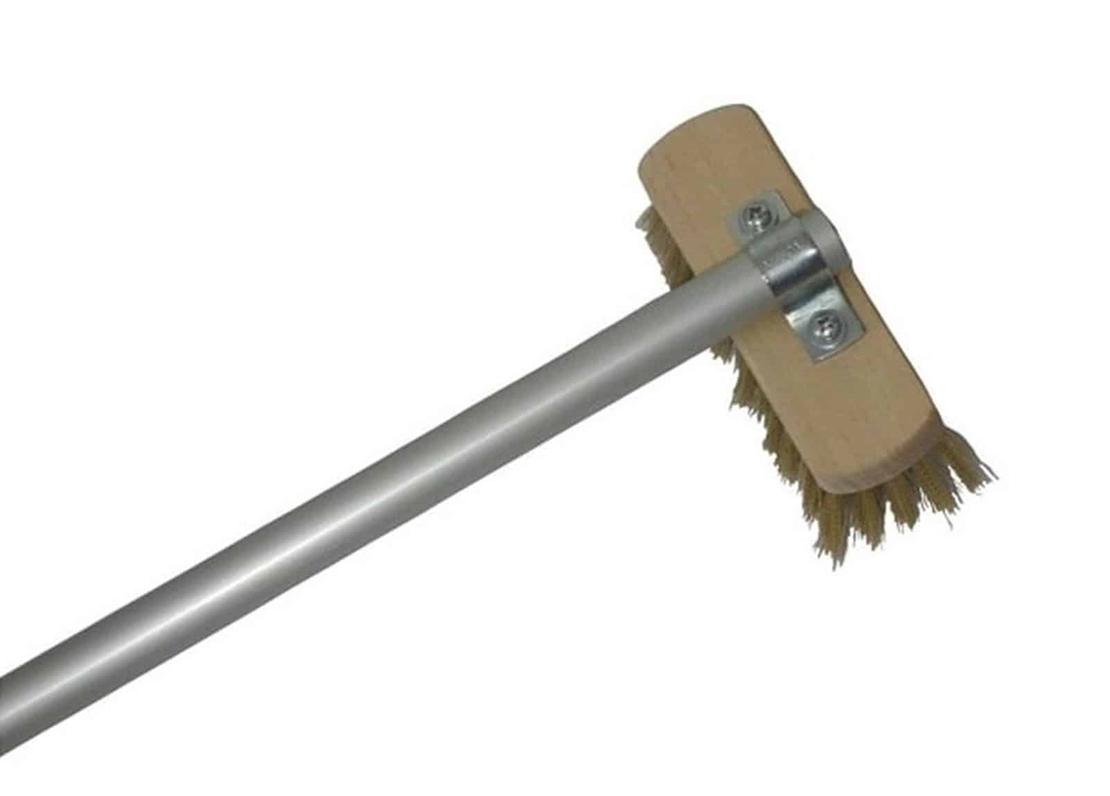 Brass Brush For Pizza Oven מברשת לטאבון