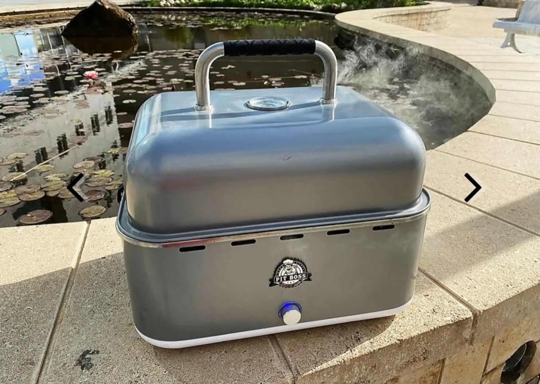 מעשנת פחמים/פלט על בטריות - PORTABLE CHARCOAL-PELLET SMOKER