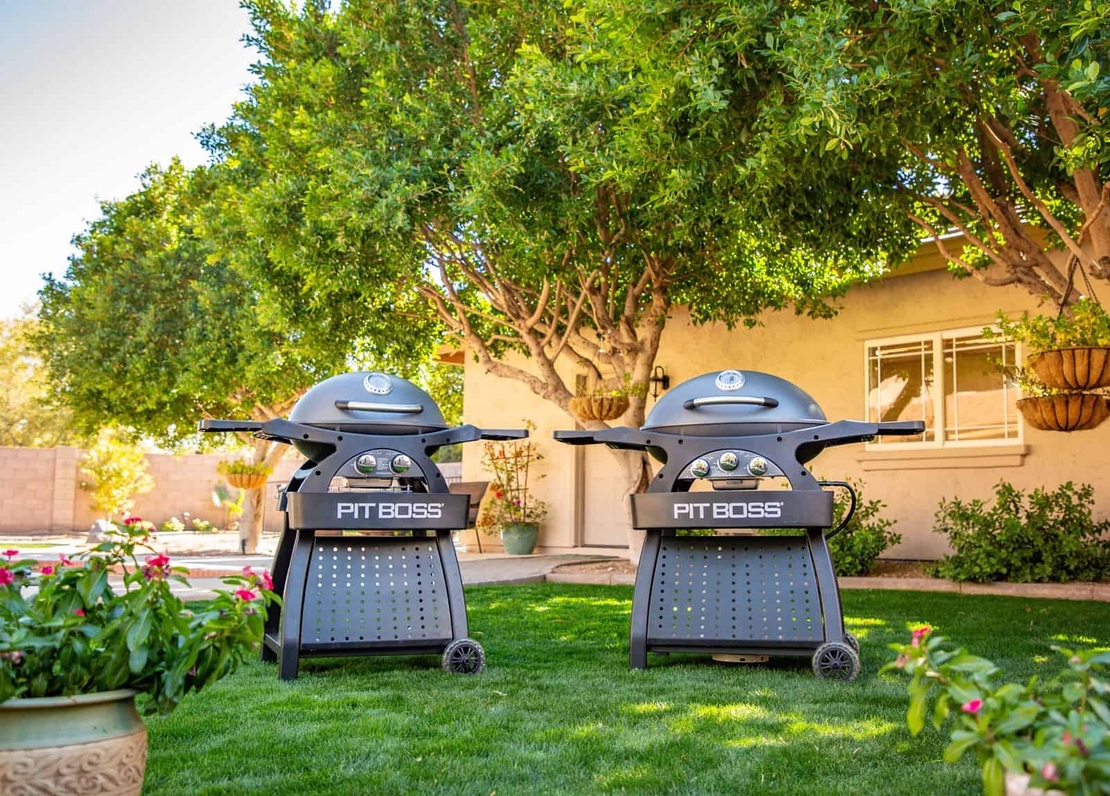 גריל גז 2 מבערים עם עגלה - SPORTSMAN 2 GRILL WITH CART