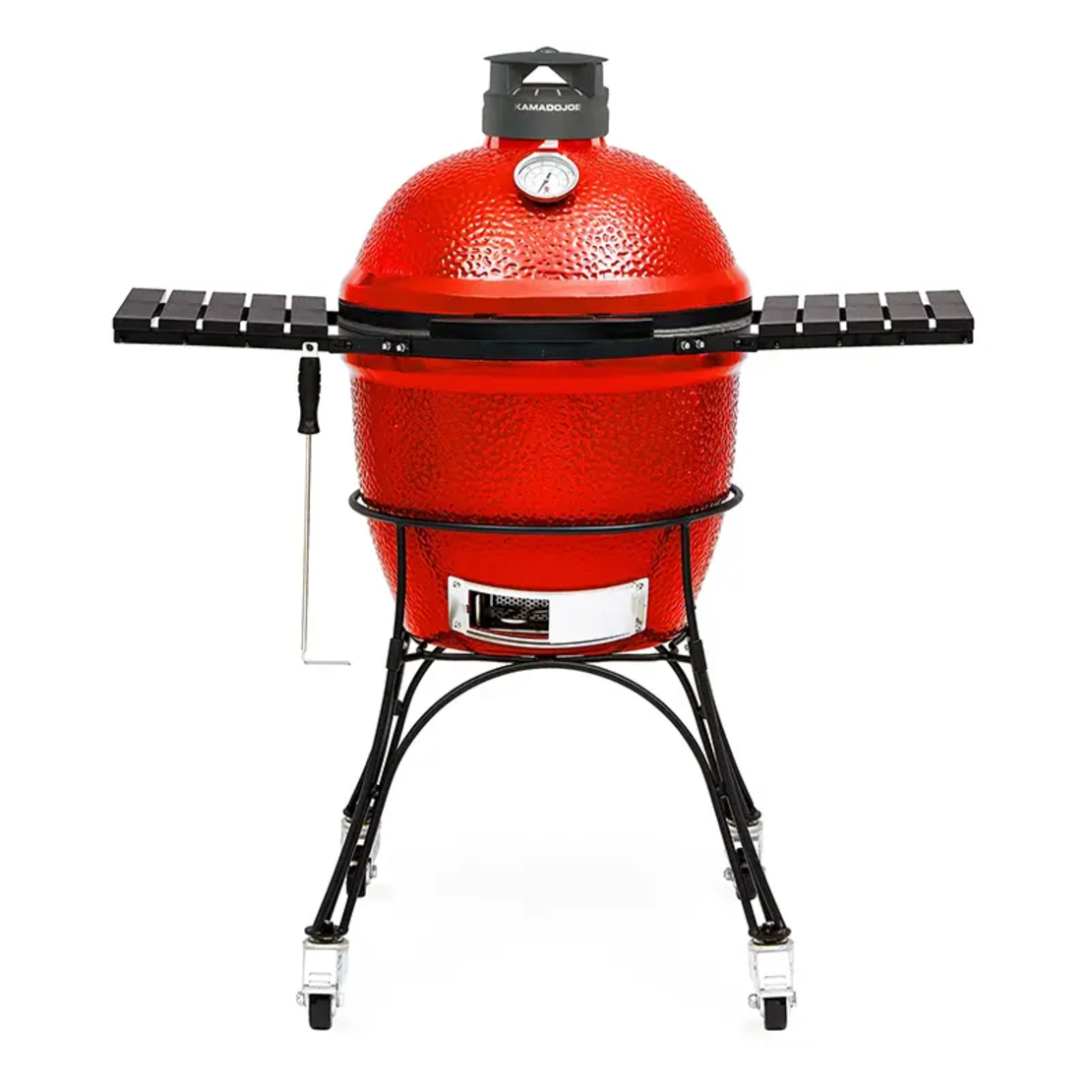 🔥 Kamado Joe Classic Joe II – גריל קמאדו קרמי 18 אינץ' עם Divide & Conquer®, Air Lift™ ו־Kontrol Tower®