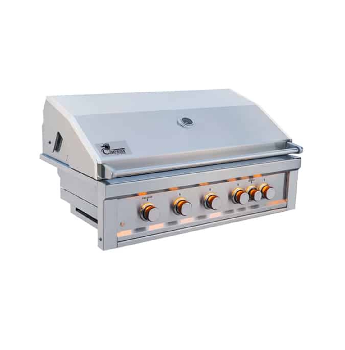 CAESAR GRILL JULIUS 5 BUILT IN גריל גז בילט אין מנירוסטה 304 עם מבער אינפרא אדום