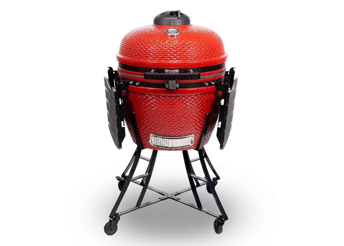 Kamado XL K24 Red/black - מעשנת קמאדו