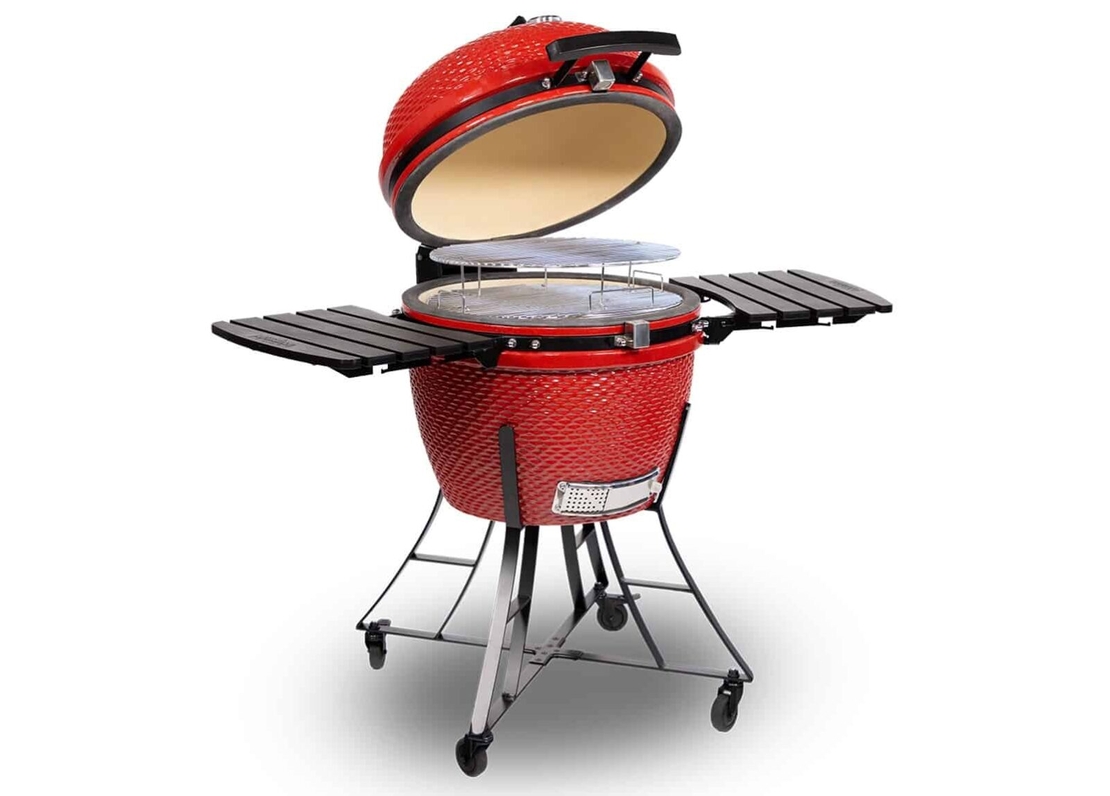 Kamado XL K24 Red/black - מעשנת קמאדו