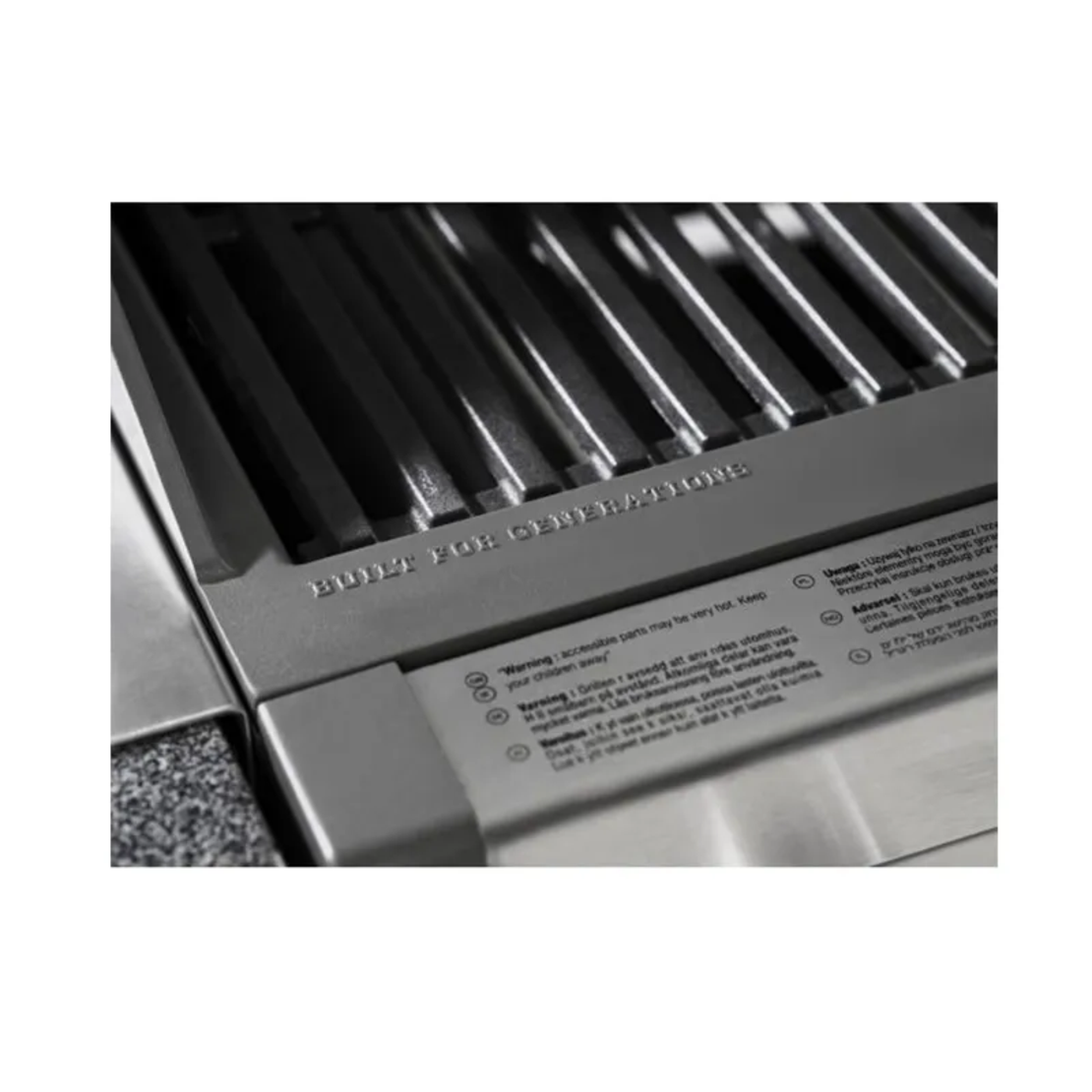 Grandpro BI G4 Elite Pro גריל גז בילט אין מנירוסטה 4 מבערים