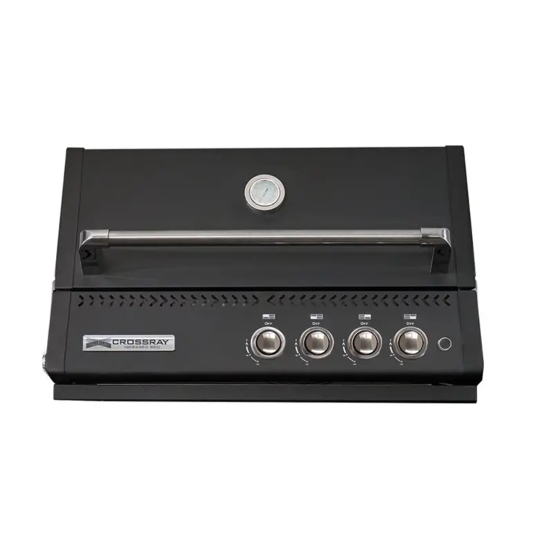 גריל גז בילט-אין CROSSRAY TCX4FL(B)30 שחור | 4 מבערי אינפרא אדום | Built-In