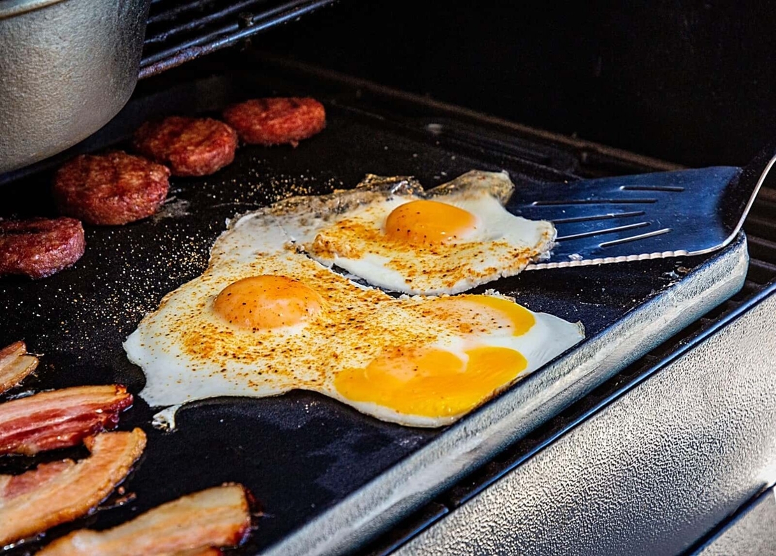 Cast Iron Griddle Pitboss פלנצ'ה לגריל 51*20.5 ס