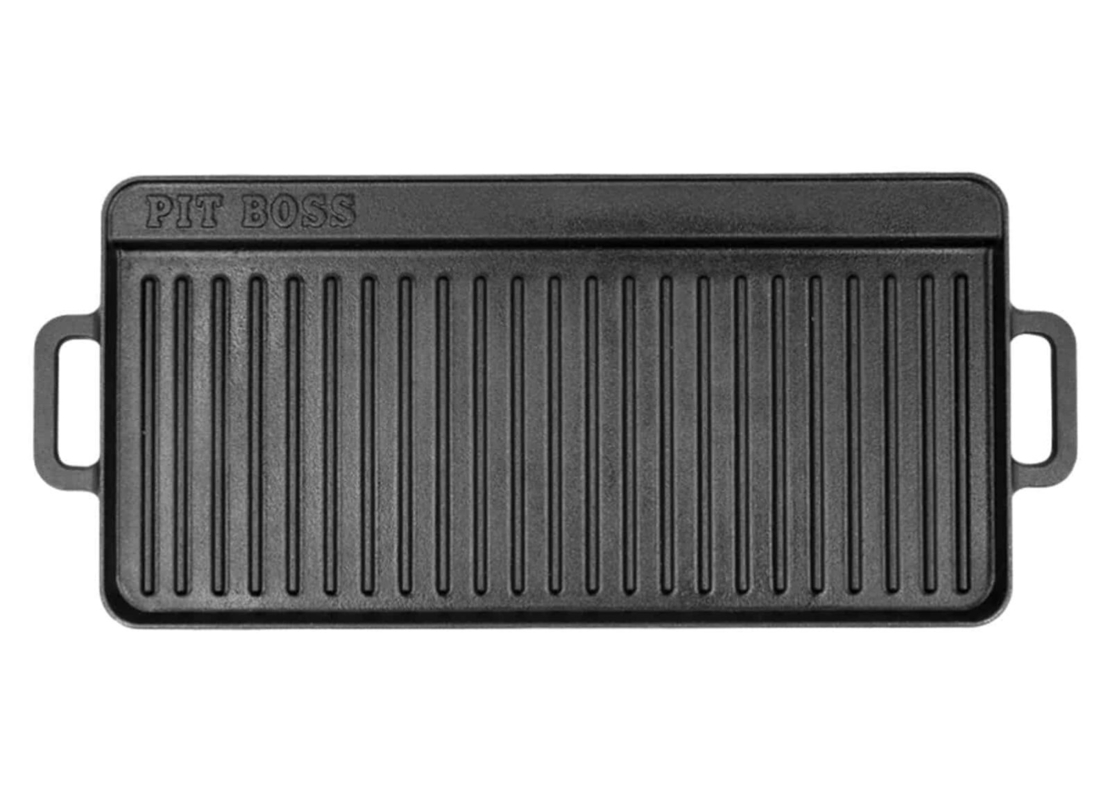 Cast Iron Griddle Pitboss פלנצ'ה לגריל 51*20.5 ס