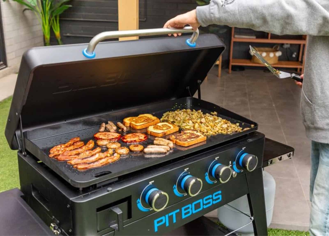 Ultimate Griddle 4 גריל פלנצ'ה גז 4 מבערים