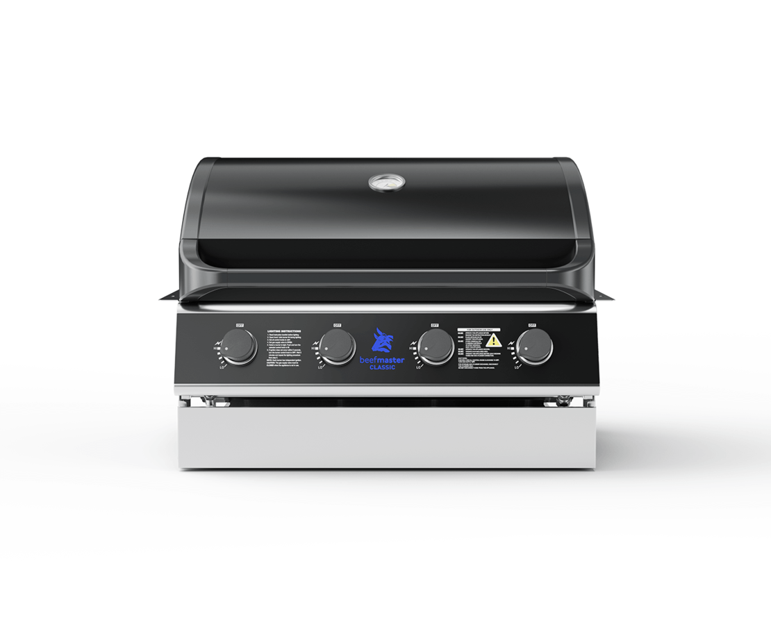 גריל גז בנוי Beefmaster Classic 4 Built-In | 4 מבערים למטבח חוץ