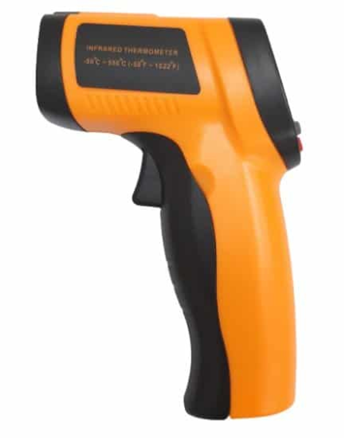 מדחום לייזר דיגיטלי עד 550°C – מד חום אינפרא אדום לטאבון, גריל ופלאנצ'ה