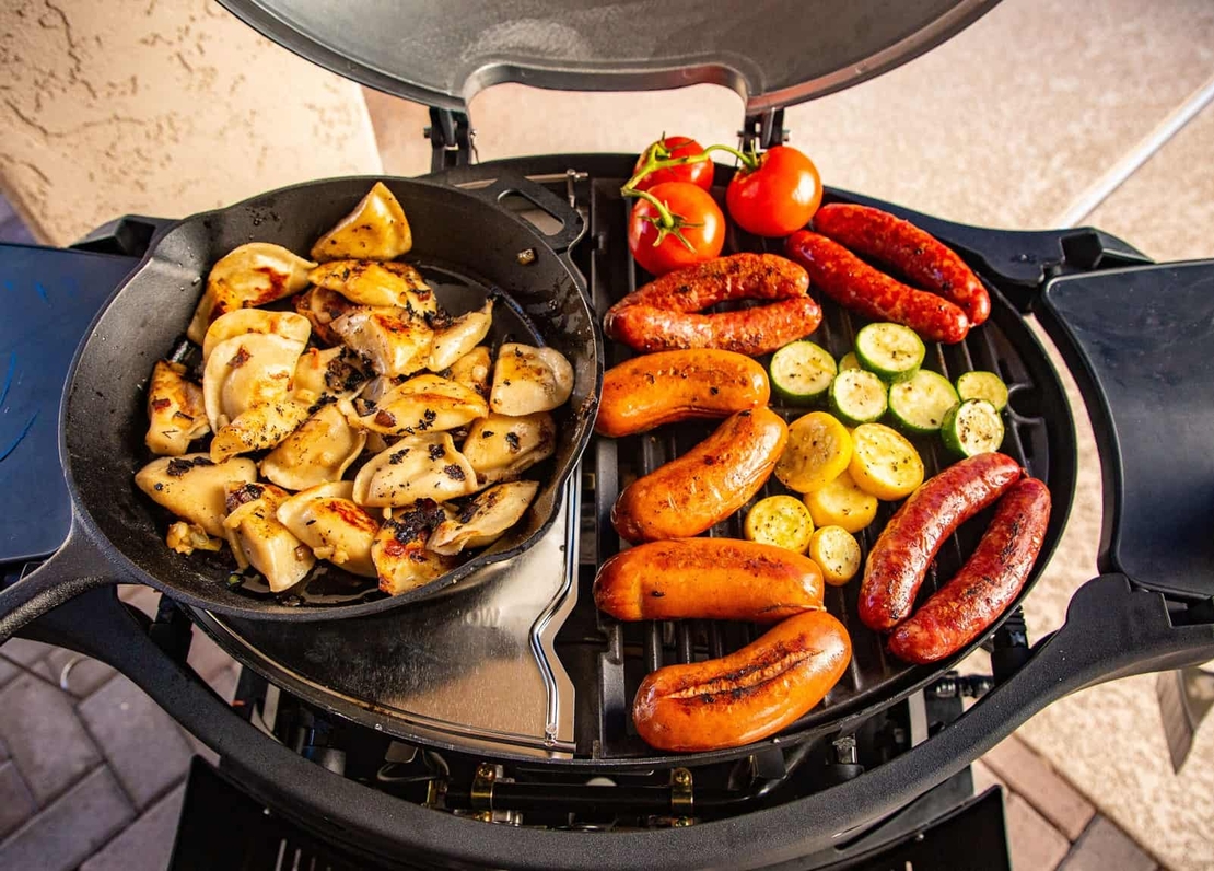 גריל גז 2 מבערים עם עגלה - SPORTSMAN 2 GRILL WITH CART