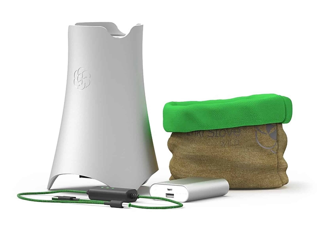 EnkiStove WILD+ – כירת שטח חכמה על ביו-מסה ללא עשן עם טכנולוגיית TPS