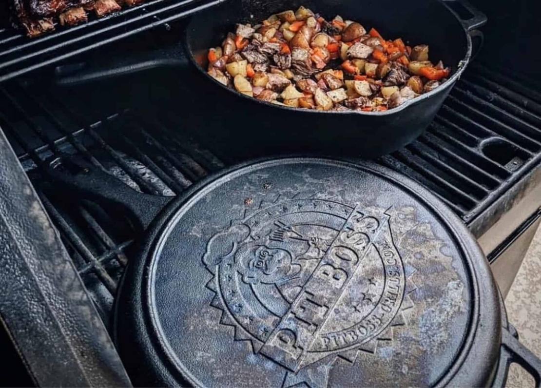 Cast Iron Cook Set סט סירי יציקת ברזל+כפפה