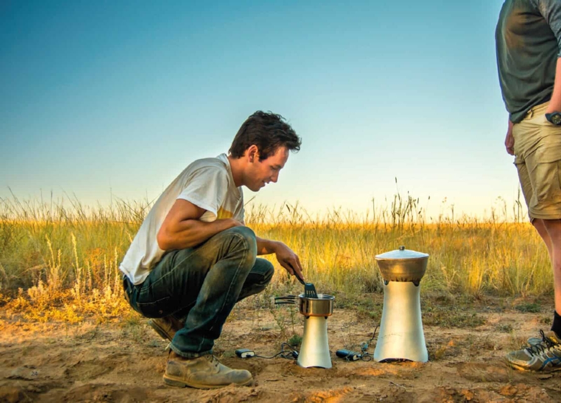 EnkiStove WILD – כירת שטח חדשנית על ביו-מסה ללא עשן