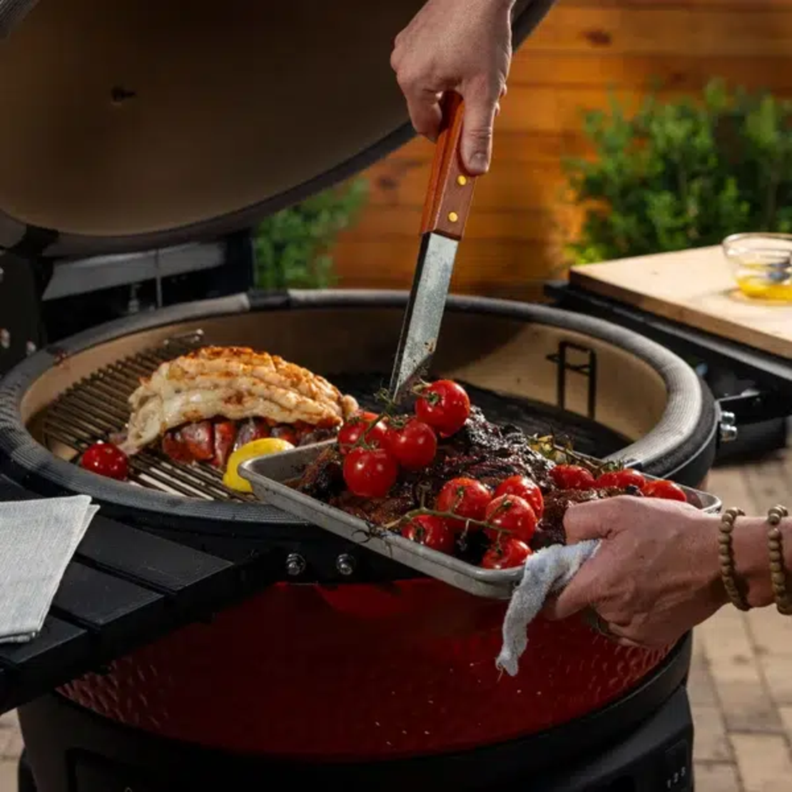 🔥 Kamado Joe Big Joe Konnected Joe – גריל קמאדו קרמי דיגיטלי 24 אינץ' עם הצתה אוטומטית, Wi-Fi ואפליקציה