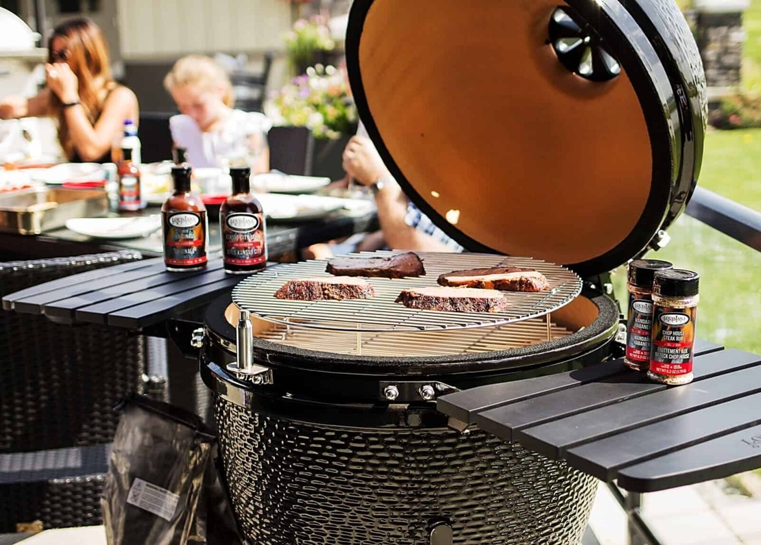 Kamado XL K24 Red/black - מעשנת קמאדו