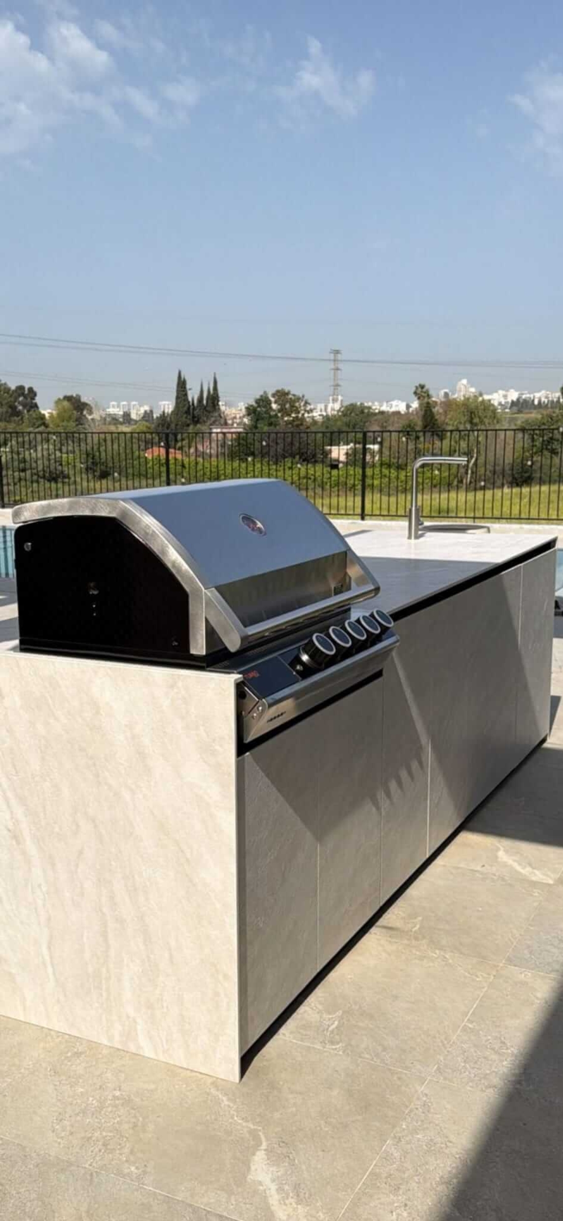 גריל גז Built-In טורבו עלית 5 | Ziegler & Brown Turbo Elite 5 BI עם 5 מבערי אינפרא אדום